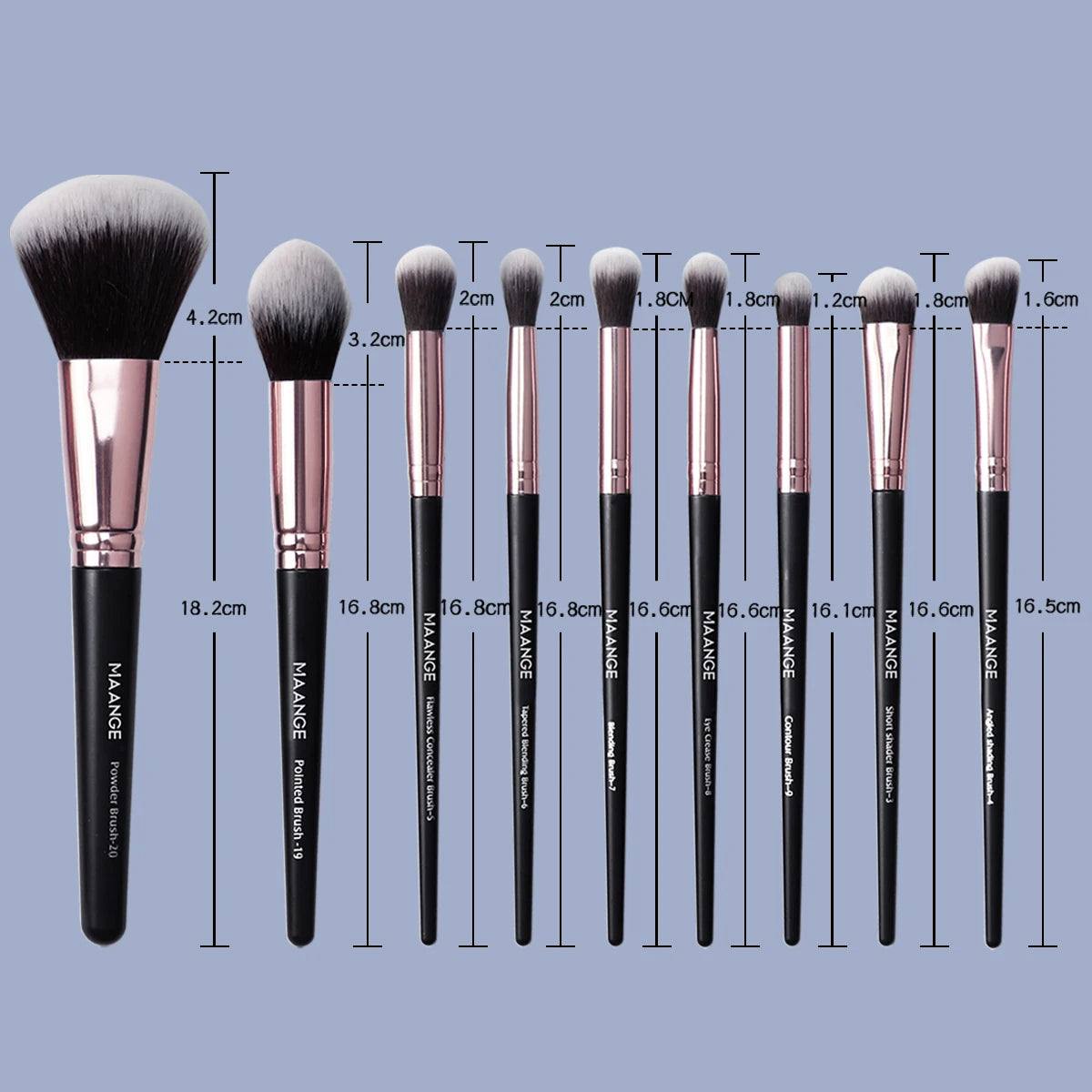 Professional Makeup Brushes Set 20PCS