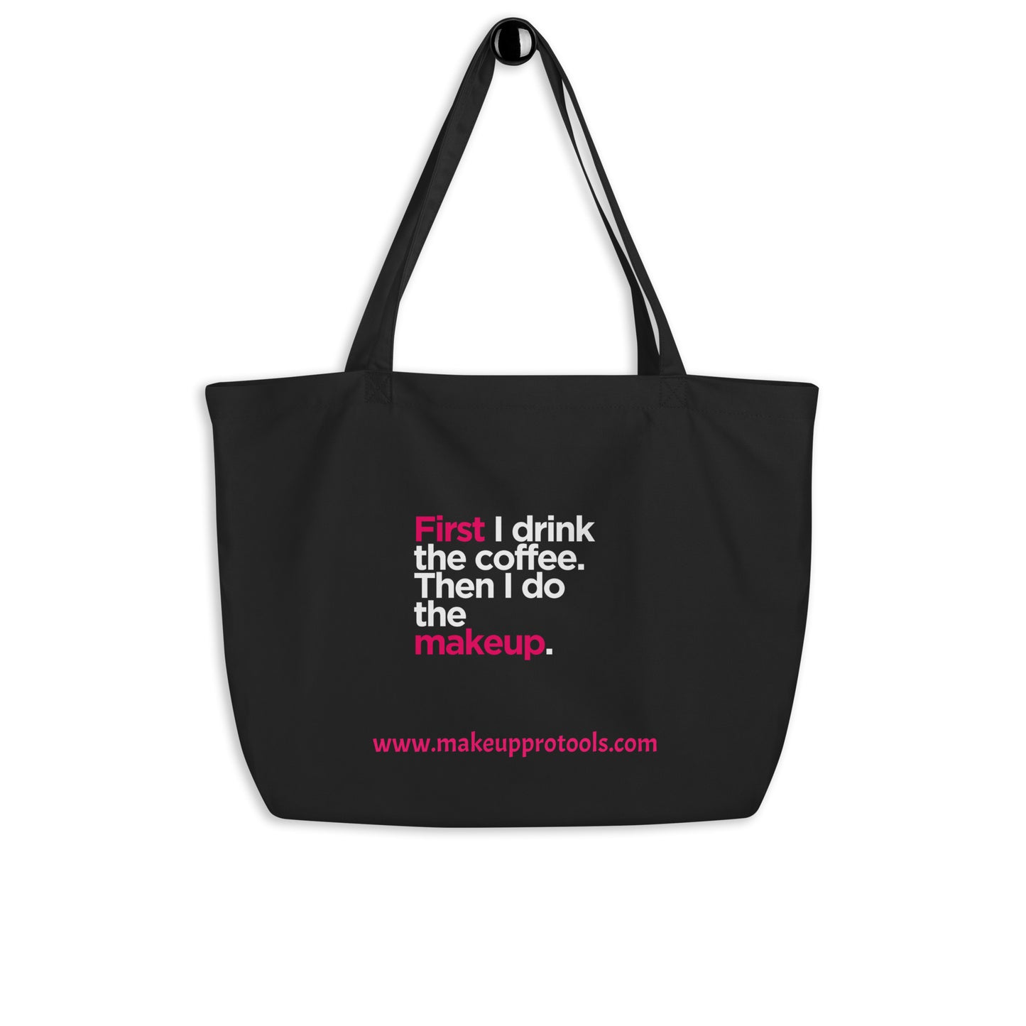 Large organic tote bag